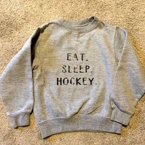 Children’s Sweater Eat, Sleep, Hockey